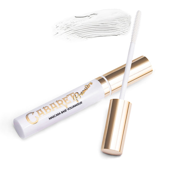 Lash Primer Cabaret Premiere Vivienne Sabo applied to natural lashes in the sexy style  no lash extension